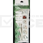 Удлинитель сетевой Defender S430 белый, 3 м, EURO, 4 розетки, 2200 Вт, фото3