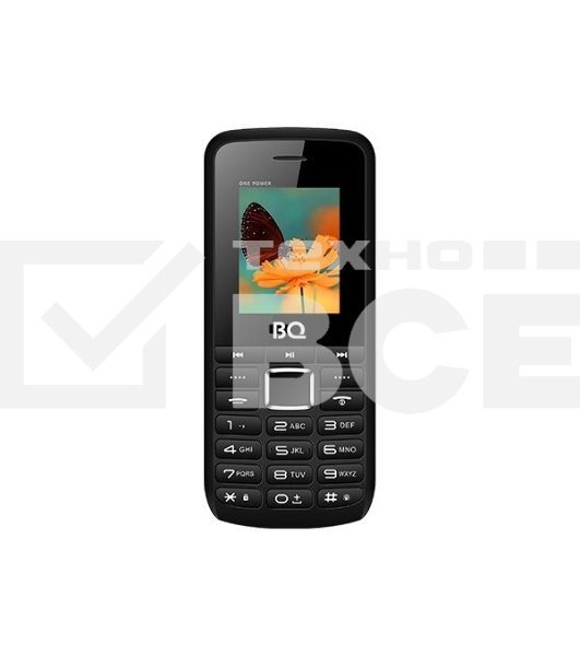 Мобильный телефон BQ 1846 One Power черный/серый