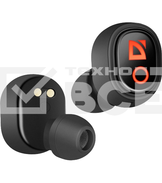Гарнитура Defender TWINS 639 черный