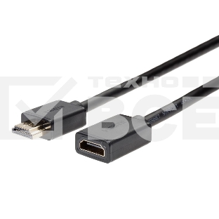 Кабель удлинительный HDMI-19M---HDMI-19F ver 2.0, 3m, TELECOM TCG235MF-3M