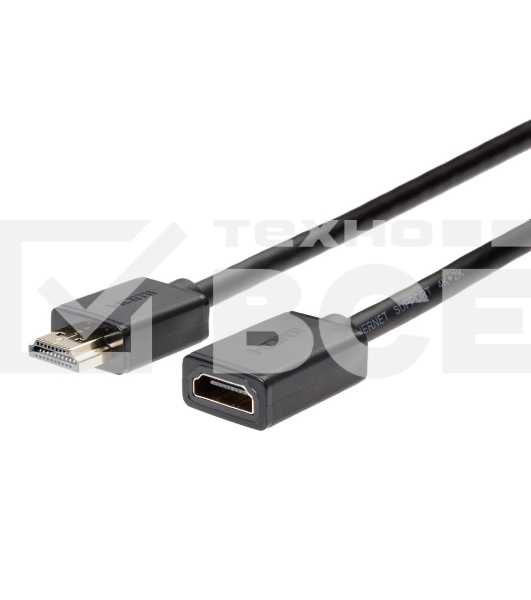 Кабель удлинительный HDMI-19M---HDMI-19F ver 2.0, 3m, TELECOM TCG235MF-3M