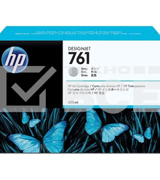 Картридж струйный HP №761 CM995A серый для HP DJ T7100 (400мл)