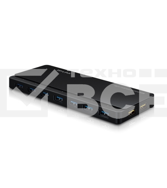 Сетевое оборудование TP-Link UH720 7 ports USB 3.0 Hub with 2 power charge ports (2.4A Max), Desktop, a 12V/4A Power Adapter included