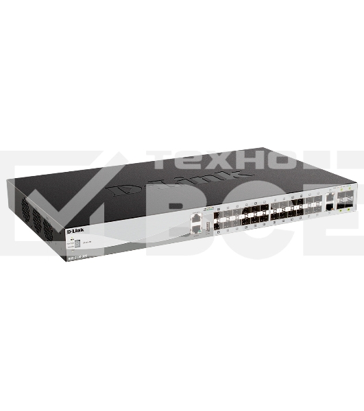 Коммутатор D-Link DGS-3130-30S/B1A 2x10G управляемый