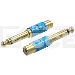 Переходник Vention jack 6.35 mm M/RCA F