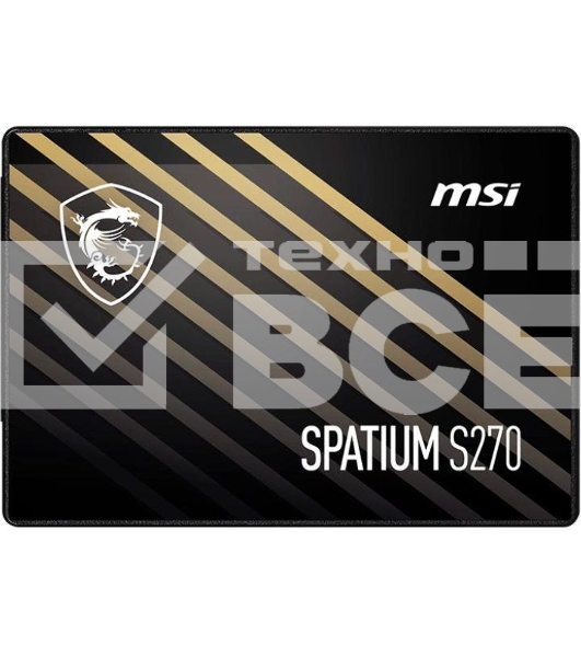 Накопитель SSD MSI SPATIUM S270, 240GB, 2.5