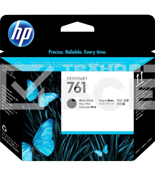 Картридж струйный HP 761 CH648A черный матовый печатающая головка для HP DJ T7100