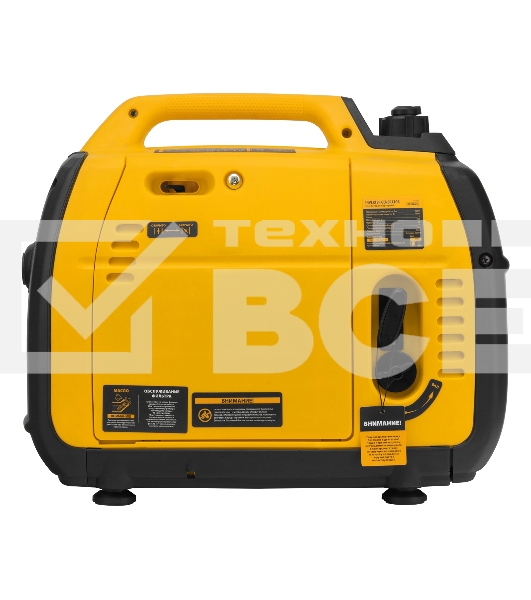 Генератор инверторный GT-2200iS, 2,2 кВт, 230 В, бак 4 л, закрытый корпус,  ручной старт Denzel