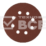 Круг абразивный Сибртех на ворсовой подложке под 
