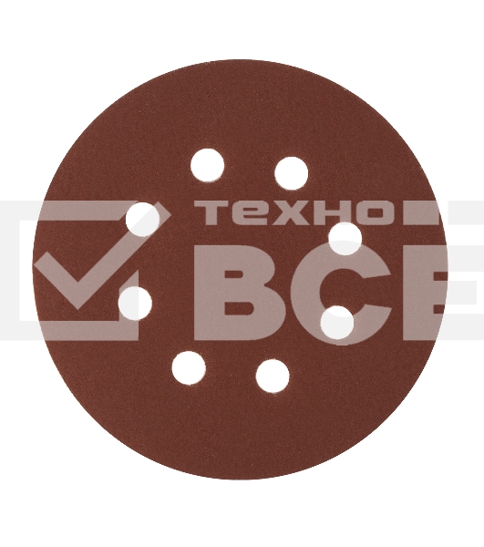 Круг абразивный Сибртех на ворсовой подложке под 