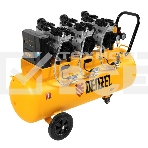 Компрессор безмаслянный малошумный DLS 2250/100, 2250 Вт, 3х750, 100 л, 410 л/мин блок упр  Denzel, фото10