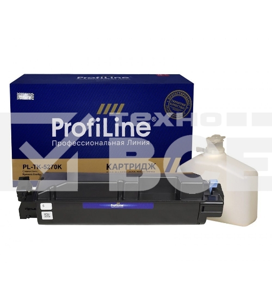 Картридж Тонер-туба PL-TK-5270K для принтеров Kyocera EcoSys M6230/M6630/P6230/P6630 черный 8000 копий ProfiLine