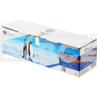 Картридж лазерный G&G GG-CE312A (CE312A) желтый (1000 стр.) для HP LaserJet Pro MFP M175nw/CP1025/1025nw/M275 MFP, LBP7010/7018C