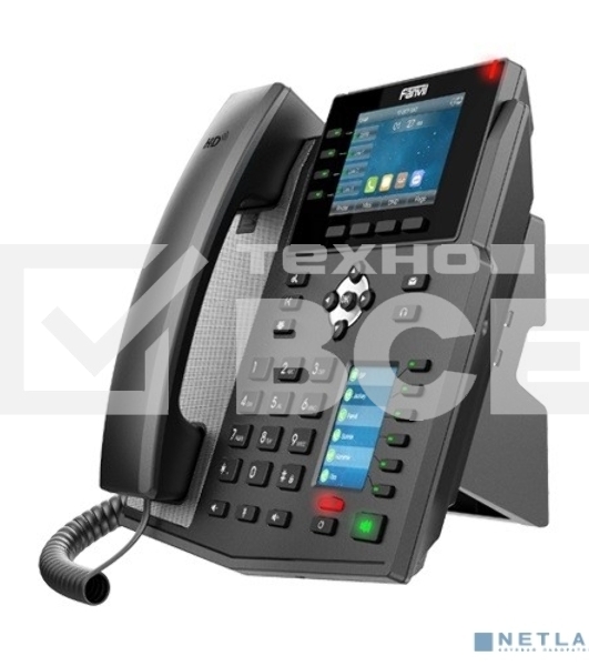 Телефон IP Fanvil X5U 16 линий, цветной экран 3.5