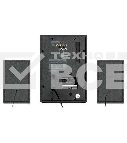 Колонки Sven MS-1821 2.1 черный 40Вт BT
