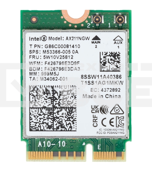Адаптер Intel (AX211.NGWG.NV 999M5J)