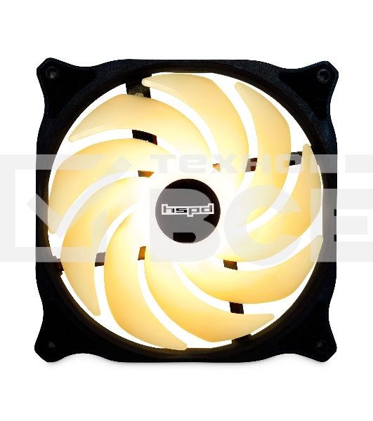 Вентилятор HSPD M11-120-ARGB черный 120mm 1800rpm 44db 4-pin