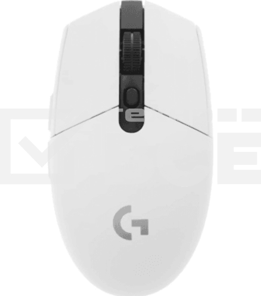 Мышь беспроводная Logitech G304 Lightspeed белый, 12000 dpi, радиоканал, USB, кнопки - 6