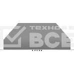 Встраиваемая вытяжка MONSHER ALES 60 Blanc, 52 см, производительность 750 м3/ч, 3 скорости, турбо режим, механическое управление, уровень шума 45 дБ, LED освещение, угольный фильтр KF-Y (опция), цвет белый/нержавеющая сталь, фото 1