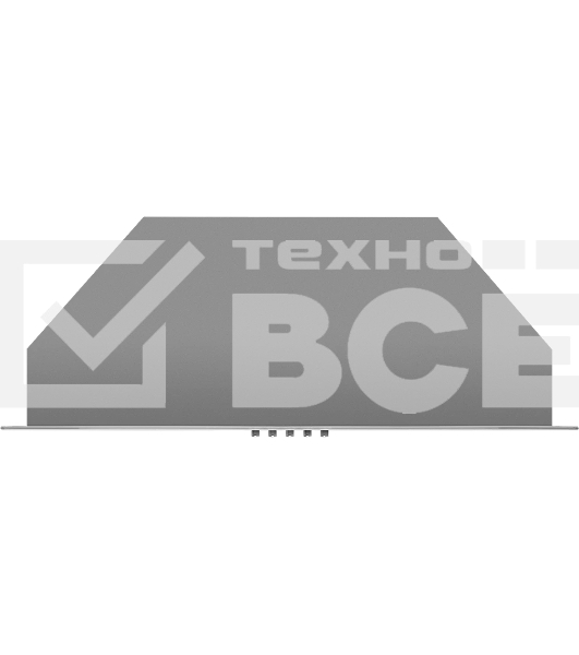 Встраиваемая вытяжка MONSHER ALES 60 Blanc, 52 см, производительность 750 м3/ч, 3 скорости, турбо режим, механическое управление, уровень шума 45 дБ, LED освещение, угольный фильтр KF-Y (опция), цвет белый/нержавеющая сталь