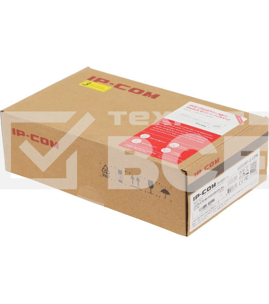 Сетевой коммутатор IP-COM G2206P-4-63W 4x10Base-T/100Base-TX/1000Base-T 2x1000Base-T PoE порты 4 Количество портов PoE+ 4 G2206P-4-63W