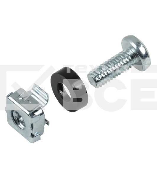 Набор закладных винтов-шайб-гаек ITK ITK-HP-15 M 6x15мм (1 компл - 20шт)