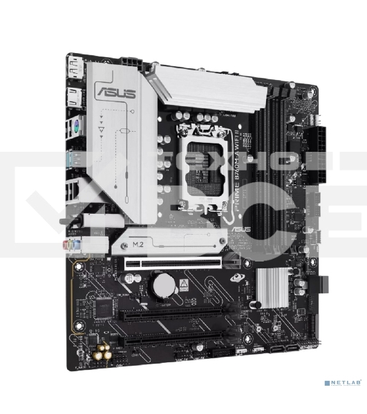 Материнская плата Asus PRIME B760M-A WIFI II Soc-1700 Intel B760 4xDDR5 mATX AC`97 8ch(7.1) 2.5Gg RAID+HDMI+DP