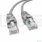 Патч-корд NTSS PREMIUM 2xRJ45/8P8C, T568B UTP CAT5e LSZH 5 метров, серый NTSS-PC-PM-UTP-RJ45-5e-5.0-LSZH-GY, фото 1