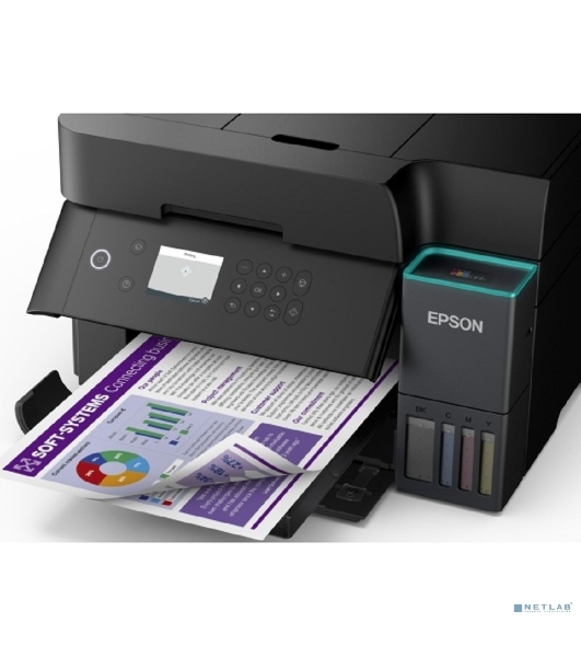 МФУ струйный Epson EcoTank L6370 (C11CL43403) A4 Duplex WiFi черный