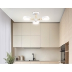 Светильник Ambrella light FL4821/3 WH белый 3000K-6400K 40W D580*160 (ПДУ ИК), фото3