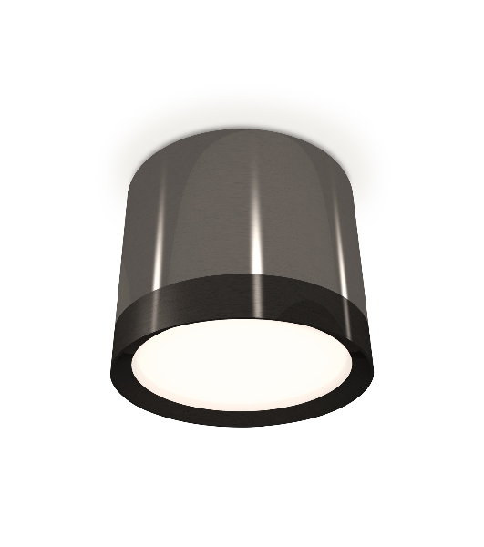 Светильник Ambrella Light XS8115001 DCH/PBK черный хром/черный полированный GX53 (C8115, N8113)