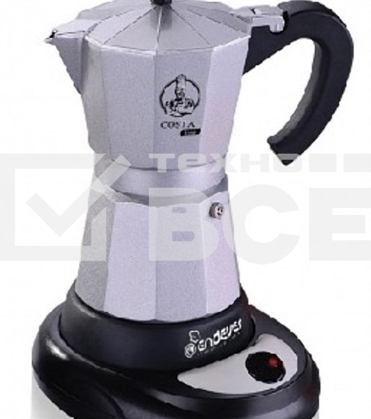 Кофеварка Endever COSTA-1010 черный/стальной