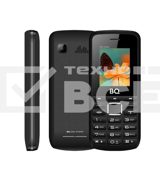 Мобильный телефон BQ 1846 One Power черный/серый