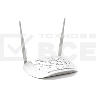 Сетевое оборудование TP-Link SOHO TD-W8961N(RU) 300 Мбит/с, 2T2R, ADSL2/ADSL+, Annex A, 4 порта 100 Мбит/с