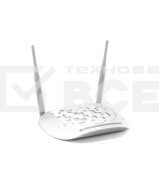 Сетевое оборудование TP-Link SOHO TD-W8961N(RU) 300 Мбит/с, 2T2R, ADSL2/ADSL+, Annex A, 4 порта 100 Мбит/с