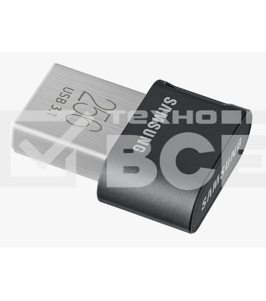 Флеш диск 256GB USB Drive <USB 3.1> Samsung FIT Plus (up to 300Mb/s) (MUF-256AB/APC)