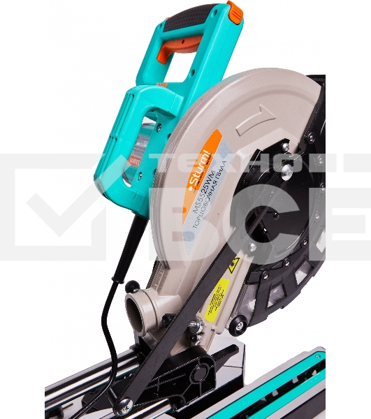 Пила торцовочная Sturm! MS5525WM, 2300 Вт, диск 255 мм, 3200/4500 об/мин, РЕЗКА МЕТАЛЛА, протяг