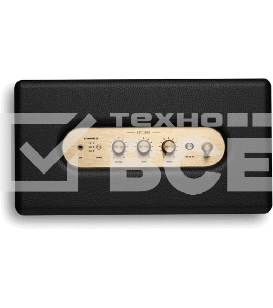 Колонка портативная Marshall Stanmore III черный/золотистый 80W 2.1 BT/3.5Jack 10м