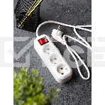 Удлинитель EKF UBA16-310-3-02i 'Эксперт' 3 гнезда 2 метра 16А/3,5 кВт с выключателем и заземлением ПВС 3х1 EKF PROxima, фото3