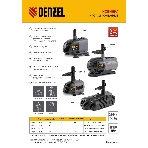 Насос фонтанный FNP18-14, 18 Вт, подъем 1,4 м, 750 л/ч, колокольчик/каскад  Denzel, фото 1