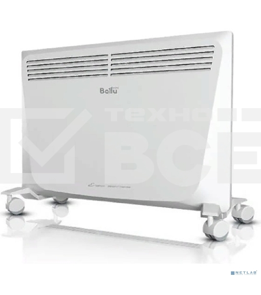 Конвектор Ballu Enzo BEC/EZMR-1500 белый, 1500 Вт, 20 м2, термостат