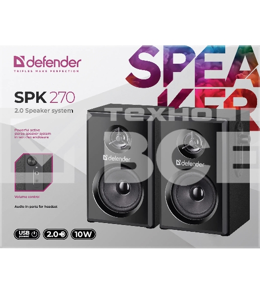 Акустическая система Defender 2.0 SPK 270