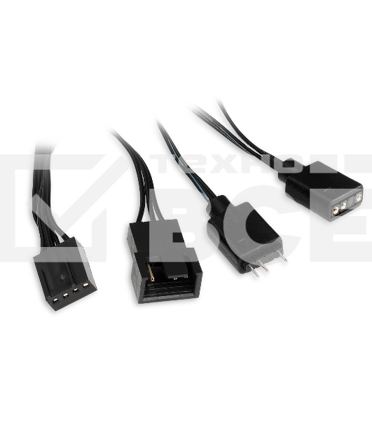 Вентилятор HSPD M11-120-ARGB черный 120mm 1800rpm 44db 4-pin