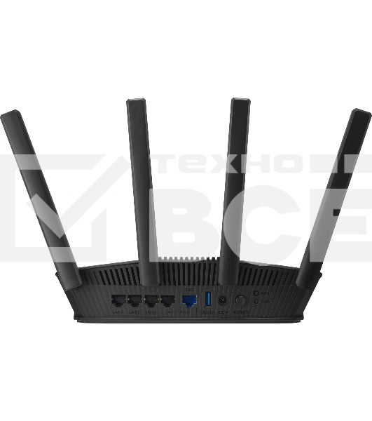 Роутер беспроводной Asus RT-BE58U BE3600 100/1000/2500BASE-T черный