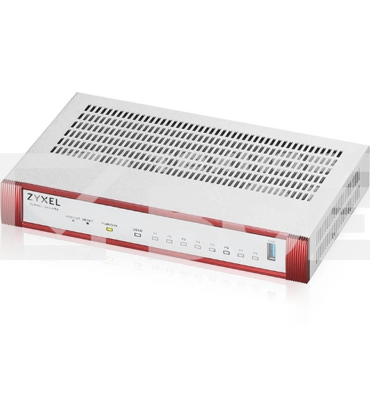 Межсетевой экран Zyxel USG FLEX 100H, 8xRJ-45: 1G (LAN/WAN), 1xUSB3.0 **