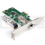 Комплект: Сетевой адаптер SFP ExeGate EXE-i210-F1 + Трансивер Single-Mode до 20км EXT-1G-SM1310-LC2-20KM (EX296228RUS: PCI-E x1 v2.0, порты 1x SFP (10/100/1000Mb/s), Gigabit Server NIC Intel Chipset I210-F1 + EX298328RUS: Tx:1310/Rx:1310 нм, до 20 км, раз, фото2