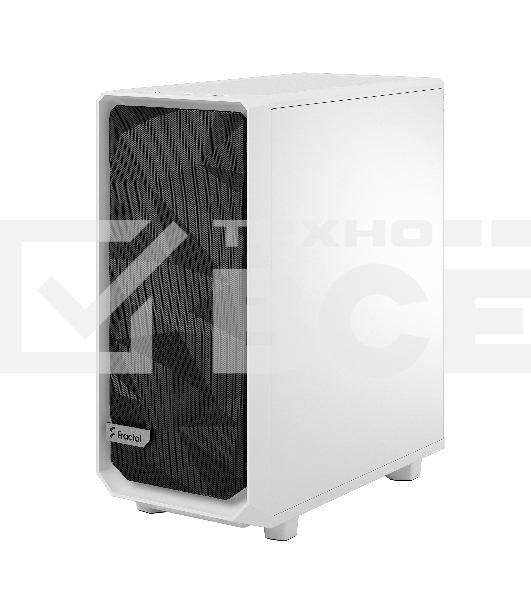 Корпус Fractal Design MESHIFY 2 COMPACT WHITE - TG / ATX, TG / 2x140mm & 1x120mm fans inc. / FD-C-MES2C-05