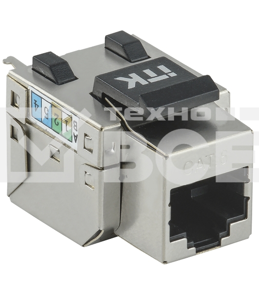Модуль ITK Keystone Jack кат. 6 FTP 110 IDC 90 град. розет. ITK Модуль Keystone Jack кат. 6 FTP 110 IDC 90 град. розет.