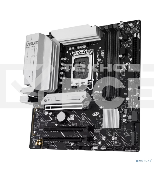 Материнская плата Asus PRIME B760M-A WIFI II Soc-1700 Intel B760 4xDDR5 mATX AC`97 8ch(7.1) 2.5Gg RAID+HDMI+DP