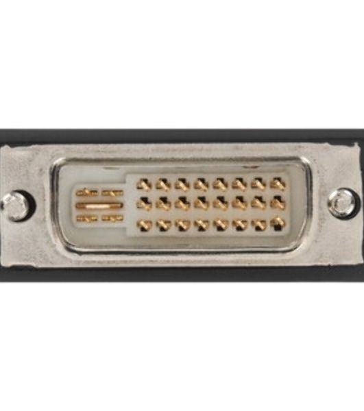 Переходник DVI-VGA Cablexpert A-DVI-VGA-BK, 29M/15F, черный, пакет